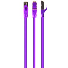 Патч-корд 15м S/FTP Cat 6A CU LSZH violet Cablexpert (PP6A-LSZHCU-V-15M)