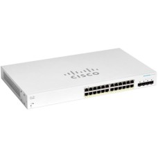 Комутатор мережевий Cisco CBS220-24FP-4G-EU