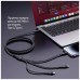 Дата кабель USB 2.0 AM to Lightning + Micro 5P + USB-C 1.2m 3.0A (PD60W data) Black ColorWay (CW-CBPDU3060-BK)