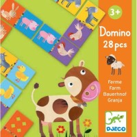 Настільна гра Djeco доміно Ферма (DJ08158)