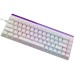 Клавіатура Ajazz NK68 Red Switch USB UA White (NK68-R-W)