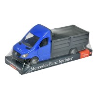 Спецтехніка Tigres Mercedes-Benz Sprinter бортовий (синій) на планшетці (39666)