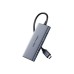 Концентратор Vention USB-C 6-in-1 3xUSB 3.0 + HDMI 4K30Hz + SD/TF 0.15m (TOOHB)