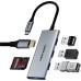 Концентратор Vention USB-C 6-in-1 3xUSB 3.0 + HDMI 4K30Hz + SD/TF 0.15m (TOOHB)