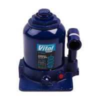 Домкрат Vitol DB-40002C/TF0402, телескопічний, гідравлічний, 4т, 2 циліндри, max 390мм (DB-40002C)
