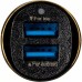 Зарядний пристрій Gelius Ultra Voyager GU-CC02 2USB 2.4A + Cable Type-C Black (00000077717)