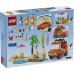 Конструктор LEGO Bluey Пляж і сімейна поїздка на автомобілі Блуї (11202)