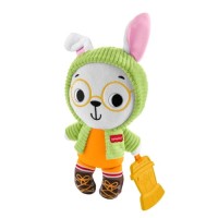 Брязкальце Fisher-Price Зайчик-обіймашка з прорізувачем (JLB87)