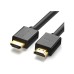 Кабель мультимедійний HDMI to HDMI 3.0m V2.0 Cafule 4K HD104 Ugreen (10108)