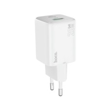 Зарядний пристрій HOCO N41 Almighty 1xUSB-C PD20W + 1xUSB QC3.0 White (6942007617031)