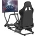 Крісло ігрове GamePro RS115 з кокпітом кріплення для керма та педалей Black (RS115)