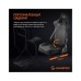 Крісло ігрове GamePro RS115 з кокпітом кріплення для керма та педалей Black (RS115)