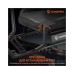 Крісло ігрове GamePro RS115 з кокпітом кріплення для керма та педалей Black (RS115)