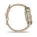 Смарт-годинник Garmin Venu 4 (41mm), Beige w/ Lunar Gold + Leather, GPS смарт-годинник (010-03013-03)