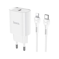 Зарядний пристрій HOCO N14 Smart Charging White (6931474745033)