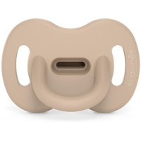 Пустушка Suavinex Colour Essence силіконова фізіологічна, 0-6 місяців бежева (308600)