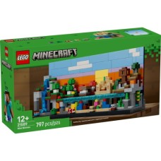 Конструктор LEGO Minecraft Мінібіоми (21589)