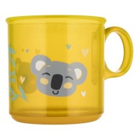 Набір дитячого посуду Canpol babies EXOTIC ANIMALS кружка антипідслизгова,жовта (2/100_yel)