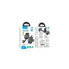 Мережевий фільтр живлення HOCO NS7 1 роз, 2 USB,USB-C, 20W, 1.1м, Black (NS7B)