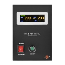 Пристрій безперебійного живлення LogicPower LPL-B-PSW-1000VA+ ( 700W ) 12V (37712)