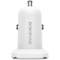 Зарядний пристрій BOROFONE BZ12A single port USB-A White (BZ12AW)