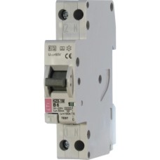 Диференціальний автоматичний вимикач ETI KZS-1M C 10/0,03 тип A (6kA) (універс. підключення)