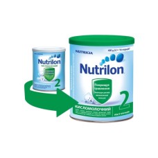Дитяча суміш Nutrilon Кисломолочна 2 400 г (5900852073281)