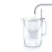 Фільтр-глечик Brita Style XL LED MXPro 3.6л (2.3л очищеної води) з фільтр-картриджем, сірий (1052803)