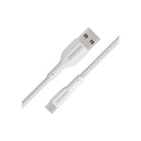Дата кабель USB 2.0 AM to USB-C 1.2m Promate (xcord-ac.white)
