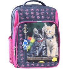 Рюкзак шкільний Bagland Школяр 8 л. 321 сiрий 143 д (0012870) (68815161)