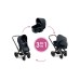 Коляска для ляльок Corolle Corolle 3 в 1 Cybex Priam зі знімною люлькою, кошиком (9000141870)