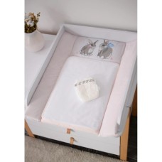 Пеленальний матрацик Верес Summer Bunny pink NEW 50х70 см (426.3.1)