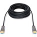 Кабель мультимедійний HDMI M to HDMI M 15m 4K AOC hybrid-fiber black Digitus (AK-330125-150-S)