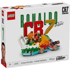 Конструктор LEGO Editions Football Кріштіану Роналду — найкращі моменти футбольних матчів (43012)