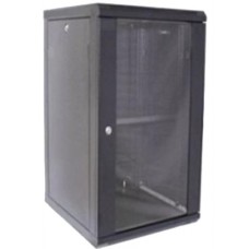 Шафа настінна Hypernet 18U 19" 600x450 (WMNC-18U-FLAT-BLACK)