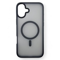 Чохол до мобільного телефона BeCover Metal Buttons Case (MagSafe) для Apple iPhone 16 Plus Black (712093)