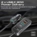 Зарядний пристрій Promate gearhub-120w.black