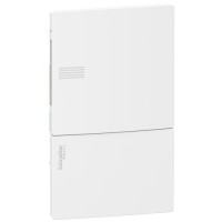 Розподільний щит Schneider Electric Mini Pragma 1ряд/4 модуля, внутрішній, димчасті двері (MIP22104)