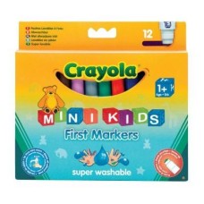 Набір для творчості Crayola 12 легко смываемых широких фломастеров (8325)