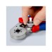 Затиск для клем KNIPEX для контактних гільз, шестигранний обжим (97 55 14)