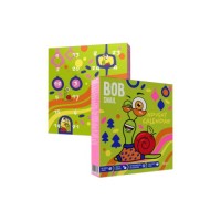 Цукерка Bob Snail Адвент-календар Диско з іграшками та стікерами 135 г (4820219347040)