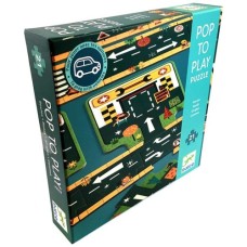 Пазл Djeco 21 гігант Автотраса (DJ07162)