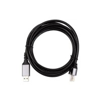 Дата кабель USB AM to RJ45 Ethernet 2.0m CAT6 UTP PowerPlant (CA914982)