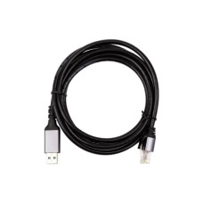 Дата кабель USB AM to RJ45 Ethernet 2.0m CAT6 UTP PowerPlant (CA914982)