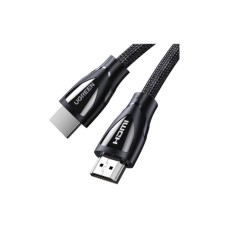 Кабель мультимедійний HDMI M to HDMI M 2.0m braided HD140 black Ugreen (80403)