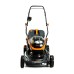 Газонокосарка GTM акумуляторна, 2×18V, 42см, 2×4Ah, ЗП (BLM42_KIT)