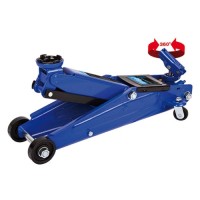Домкрат Vitol DP-30019, підкатний, гідравлічний, 3т, min 130мм, max 410мм, поворотна ручка (DP-30019)