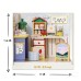 Конструктор Mini House румбокс серії Інтер'єр Міні – Крамниця подарунків (8037)