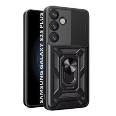 Чохол до мобільного телефона BeCover Military Samsung Galaxy S25 Plus SM-S936 Black (712879)