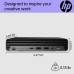 Комп'ютер HP Pro 400 G9 Mini / i3-13100T, 8, 512, WiFi, кл+м, Win11P (884V0EA)